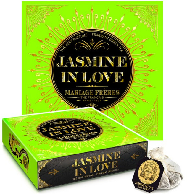 MARIAGE FRERES 프랑스 정품 마리아쥬프레르 자스민 이즈 러브 티백 30개입, 1개