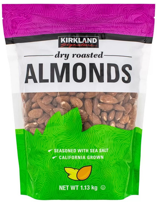 커클랜드 가염 볶음 아몬드 1.13kg 코스트코 대용량 캠핑 안주 간식 식사대용 견과류 단체 주문, 1개