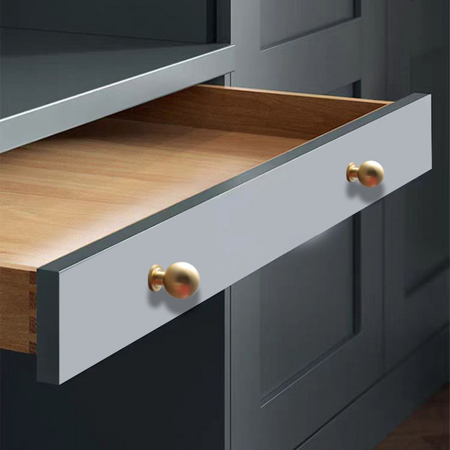 1구 가구 서랍 싱크대 손잡이 나사포함, 1개, 6001 골드