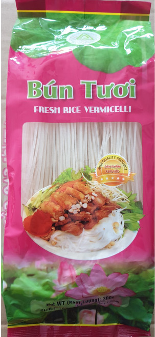 베트남산 버미셀리 쌀국수 Fresh Rice VERMICELLI BUN TUOI 1mm/300g, 1박스, 12kg