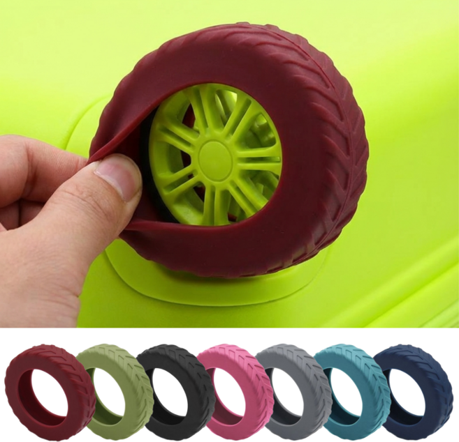 데이더봄 강력 캐리어 바퀴 보호 슈즈 실리콘 커버