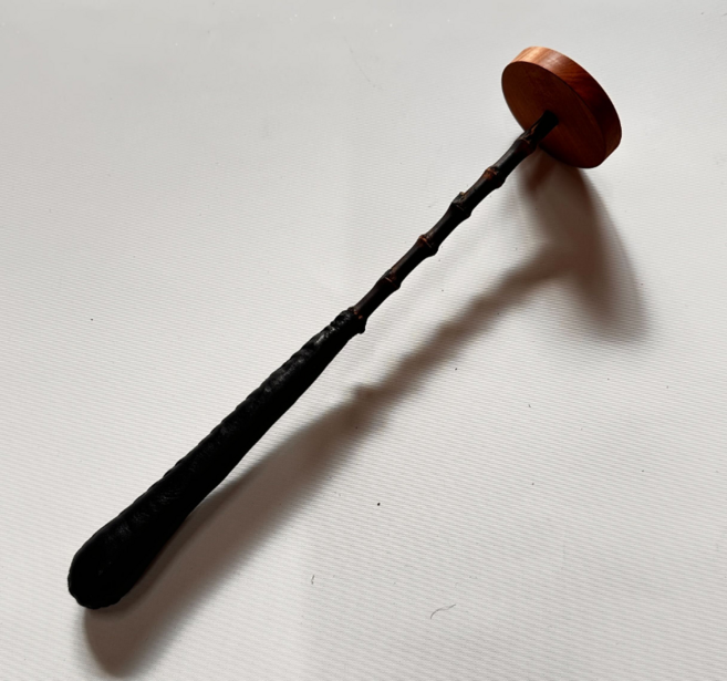 국악기유림 국산 고급 전문가용 흑대 꽹과리채, 1개