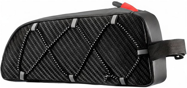 락브로스 자전거 프레임가방 탑튜브 가방 039BK, 블랙, 1개