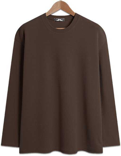 탑보이 구김없는 엠보 오버핏 긴팔티 (LW020)