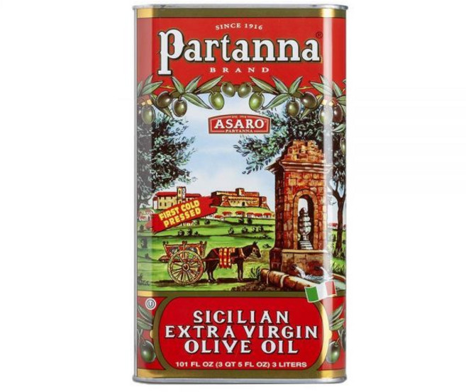 엑스트라버진 올리브유 올리브오일 파르타나 로버스트 엑스트라 버진 올리브 오일 프리미엄 카스텔베트라노 시칠리아에서 수확 정통 이탈리아산 모노바르티칼 풍미가 풍부 첫 냉 압착 10, 1개, 3L