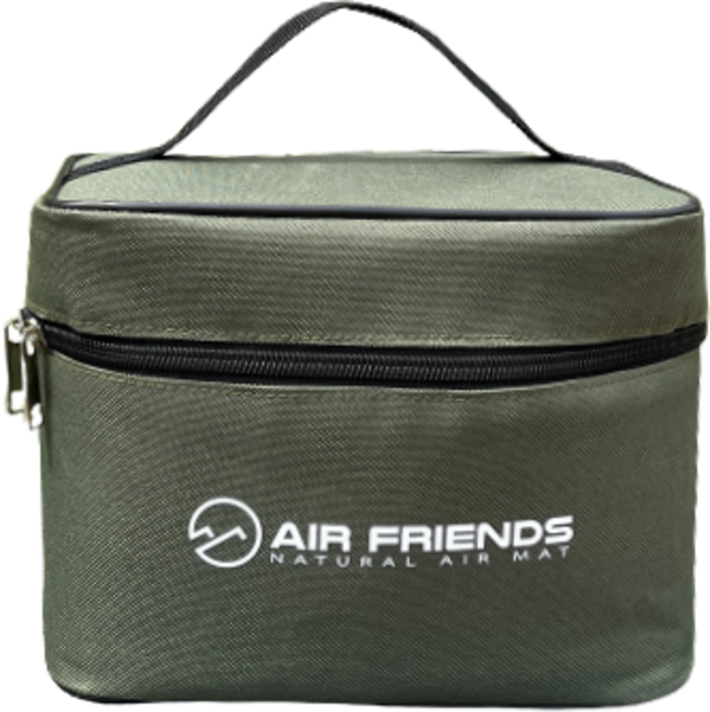 [당일출고] 에어프렌즈 수류탄 전동 펌프 공기주입기 가정용 튜브 전기 에어펌프 전동 캠핑 매트 자충, 수류탄 펌프 가방, 1개