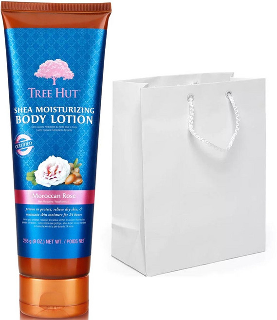 트리헛 시어 모이스처라이징 바디로션 모로칸 로즈 향, 255g, 1개