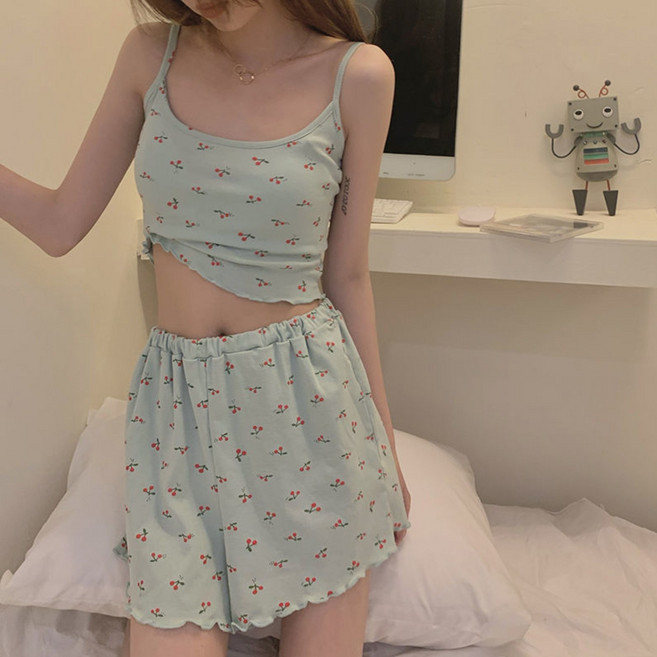 바디랜드 나시 상하의 잠옷 세트