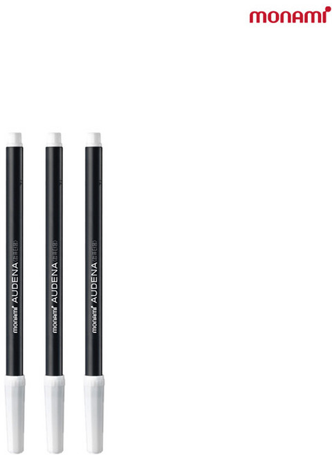 모나미 어데나 컴퓨터용 수성사인펜 500, 3개