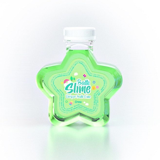[유니끄] 배스 슬라임 그린 무향 300ml, 1개