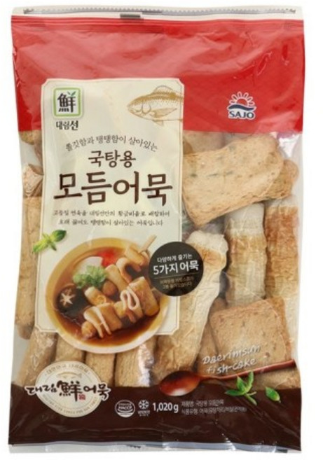 [무료배송][트레이더스]대림 국탕용모듬어묵 1 020, 550g, 1개