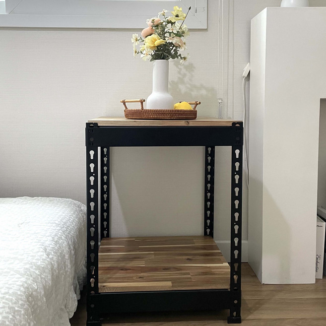 어항 선반 받침대 다이 45큐브 30큐브 2자 3자 광폭 국내제작, 블랙, 1개