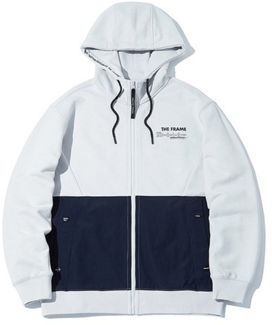 인터크루 남성 화섬믹스후드집업 ITW1DH11ALG 라이트그레이