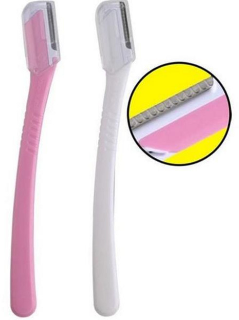 눈썹 정리 면도 칼 초보자 국산 휴대용 일자형 눈썹 칼 미용 다듬기 제모용 눈썹용 면도기 페이스 용품