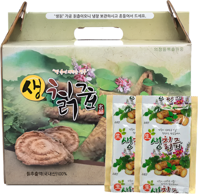 통큰110ml 칡즙 생칡즙 국내산 칡즙 원액 100%(국내산 토종 알칡) 50개 30개, 110ml