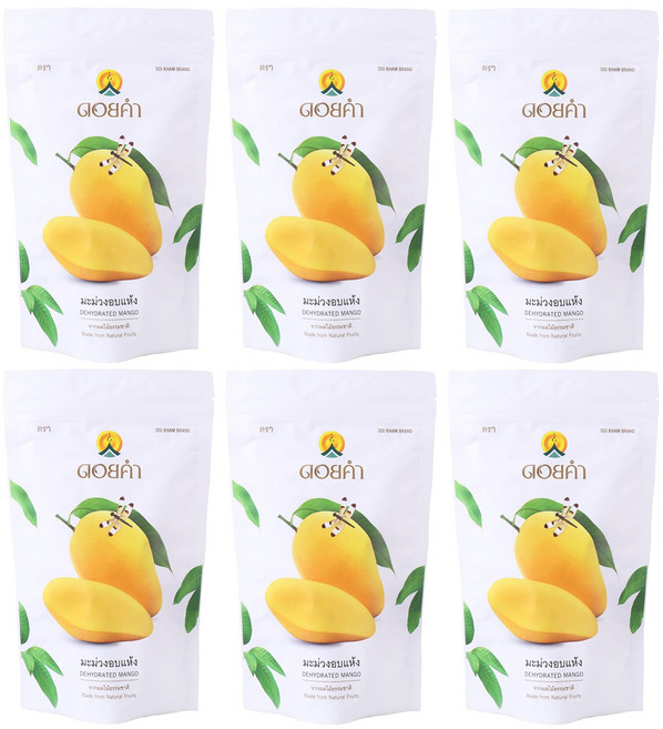 태국 도이캄 건망고 탈수망고, 6개