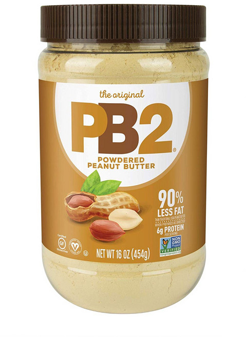 벨플랜테이션 PB2 파우더드 피넛 버터 글루텐 프리 저지방 비건, 453.6g, 1개