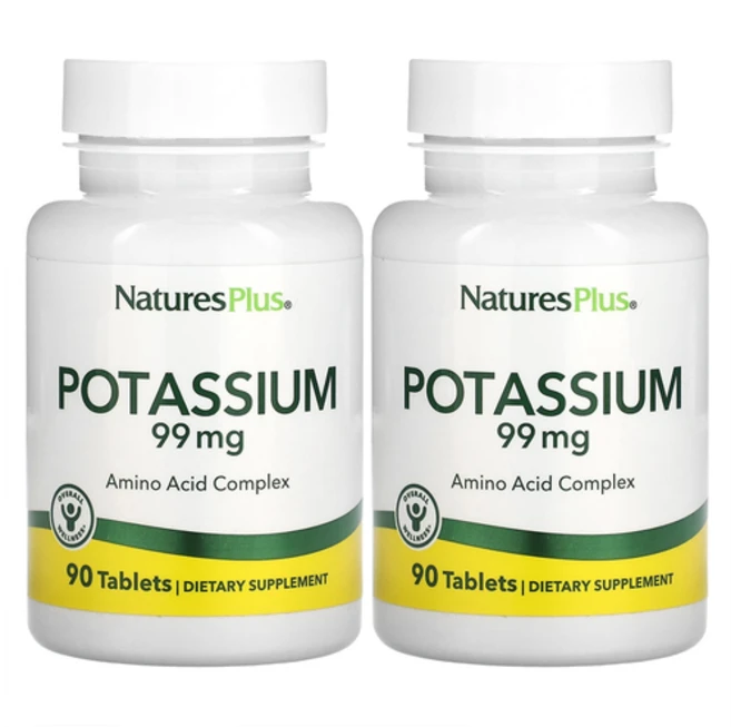 네이처스플러스 칼륨 99mg 90정 X 2개, 2개(90정＋90정) - 쿠팡