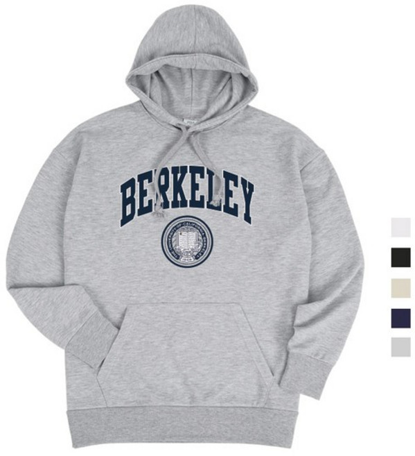 버클리 오버핏 남여공용 후드티 5컬러