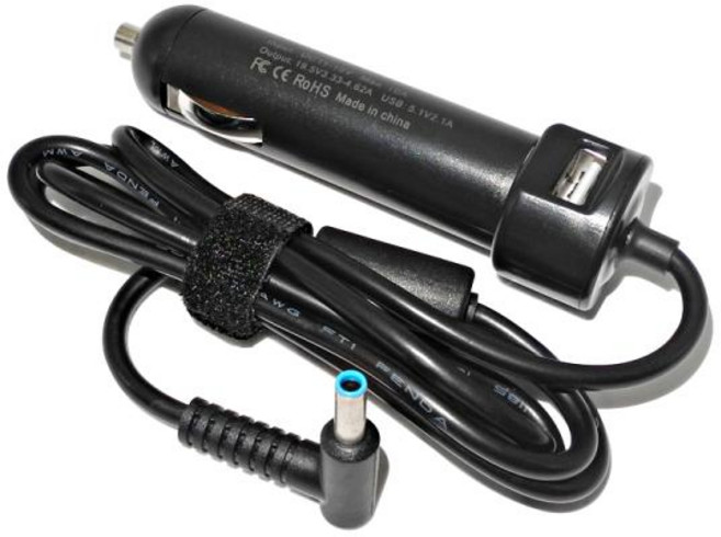 90W 노트북 차량용 충전기 Hp EliteBook G3 246 G4 248 G1 250 G2 250 G3 250 G4 255 G2 255 G3 255 19.5V 2.31A 4.6, 1개