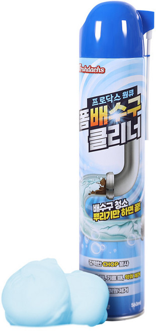 프로닥스 원큐 폼 배수구 다용도 클리너, 1개, 560ml