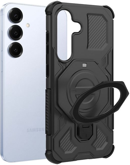 더조은셀러 맥세이프 360도 다이얼 링 러기드 스탠드 범퍼 케이스