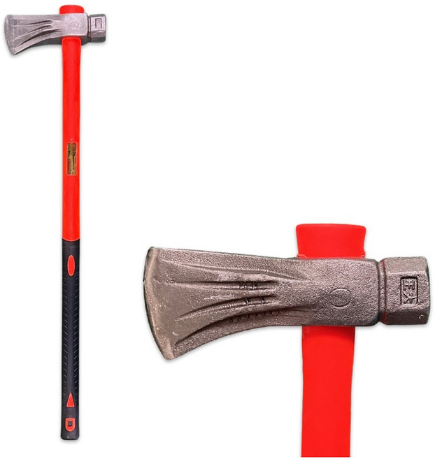 파워 우레탄도끼 우레탄자루 무진동자루 대형 벌목용 장작용 장작패기 도끼, 우레탄자루도끼(왕대)(4.2kg), 1개