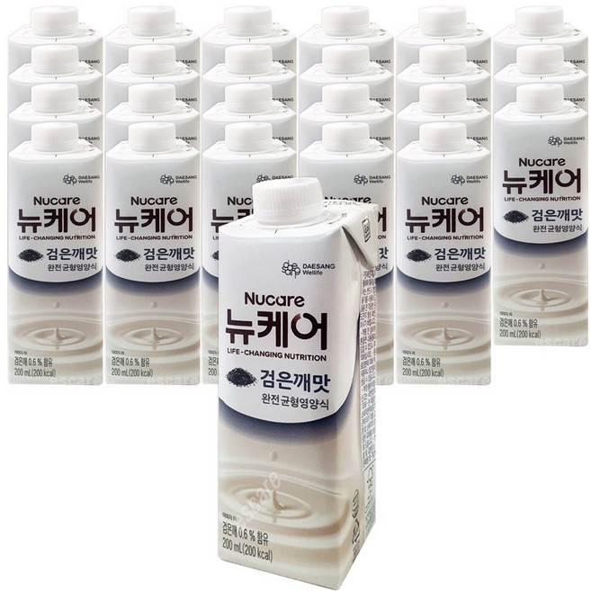뉴케어 검은깨맛 200ml x 24팩, 24개