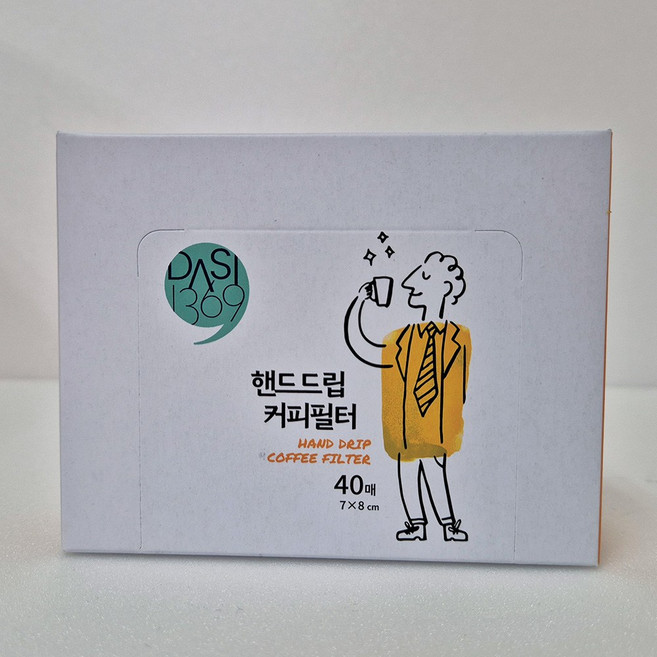 핸드드립 커피필터 40매 II 필터거치대가 있어 아무컵이나 OK 캠핑러잇템, 40개, 4세트
