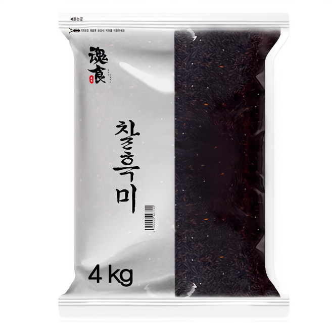 혼식 블랙푸드 찰흑미, 4kg, 1개
