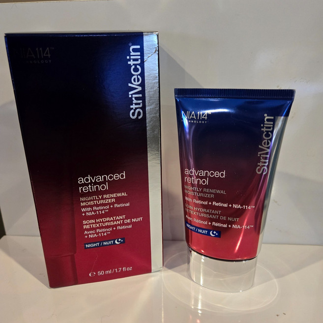 레티놀 나이트 수분 크림 스트라이벡틴 Advanced Nightly 리뉴얼 수분크림 1.7 온스(1온스=약30g)