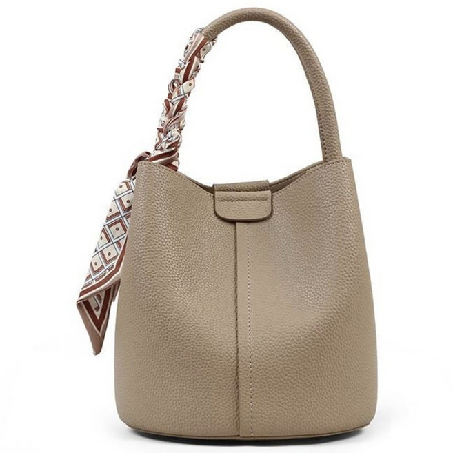 리치모리 스티치 토트 크로스 버킷백