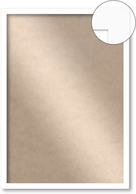 누니 500피스 직소 퍼즐 액자 38x52 cm 슬림 알베로 우드, 화이트, 1개