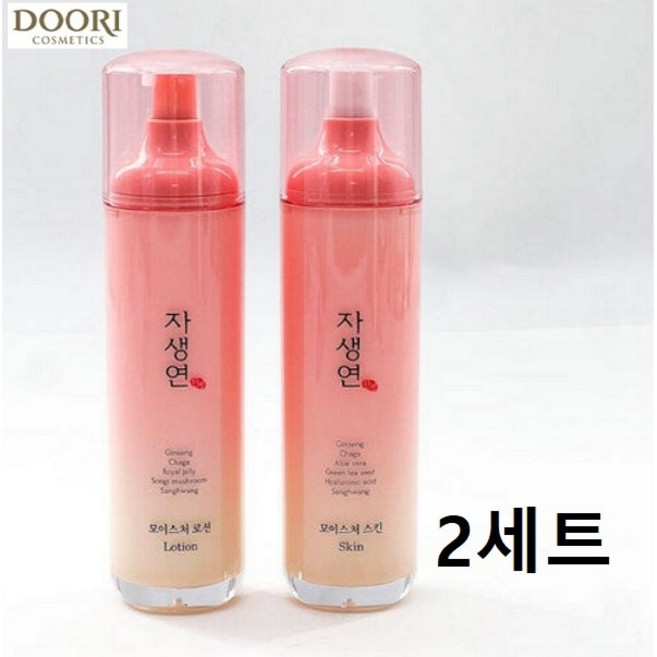 자생연 모이스처 스킨 120ml + 로션 120ml, 2세트