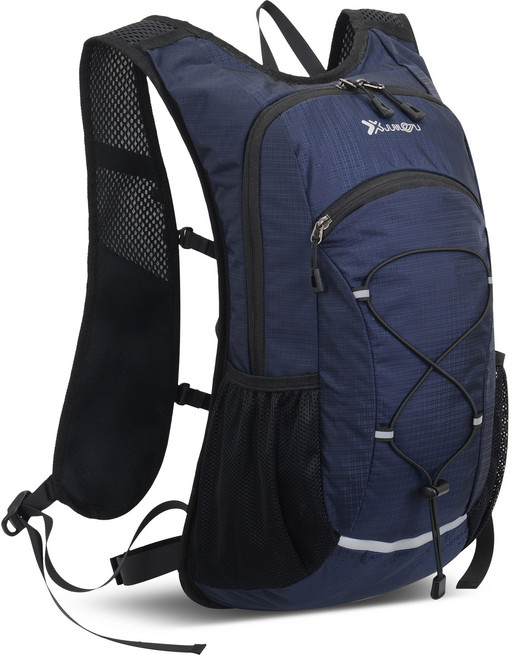 리치모리 초경량 아웃도어 등산 하이킹 백팩 방수 나일론 물백 호환 라이딩 가방, 네이비