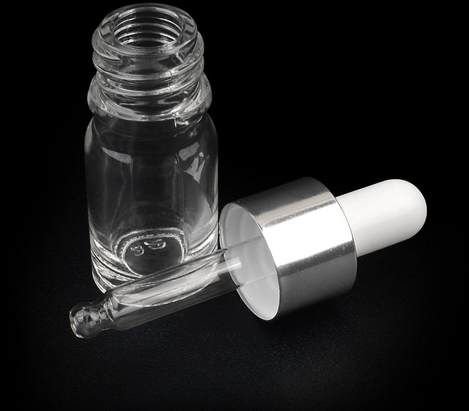 스포이드 유리 공병 5ml 화장품용 틴트공병, 2개