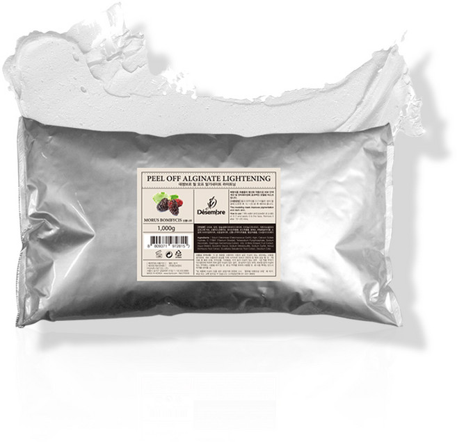 데쌍브르 <본사공식몰>필 오프 알기네이트 라이트닝 1000g 모델링팩, 1개, 1개입