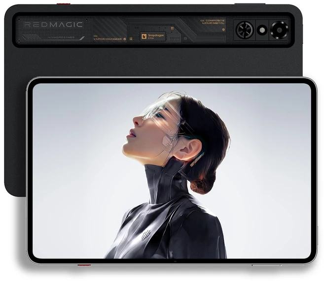 REDMAGIC Astra 게이밍 태블릿 Snapdragon 8 Elite 9.06인치 2.4K OLED 향상된 쿨링 8200mAh 24GB 1TB WIFI 레드매직 아스트라, Wi-Fi, 256GB, Eclipse - 쿠팡