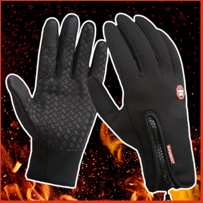 미스터추 스마트 터치 기모 방한 장갑 스키 바이크 겨울