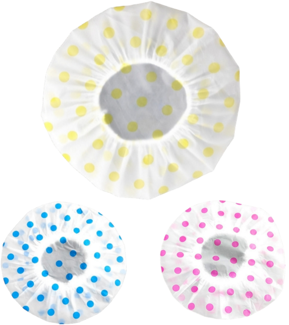 샤워헤어캡 샤워캡 헤어캡 드라이헤어캡 염색캡 색상랜덤, 2개