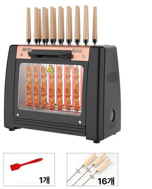 자동 기계 회전 양꼬치구이 무연, 1개