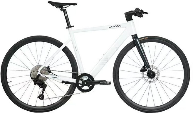자바 벨로체 씨티 중학생 로드자전거 가성비 Java자전거, S 162-169cm, A. 화이트, 1개