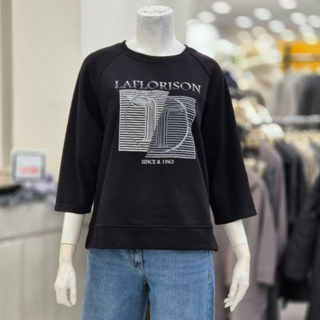 레노마레이디 자수 프린트 티셔츠 sh06 R2H12JTS020 3021374