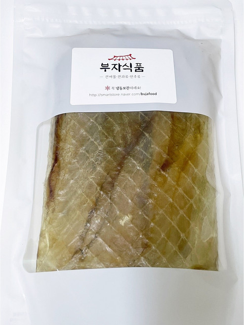 [부자식품] 국산 조미아귀장줄포 1장 (약 250g) 등산간식 맥주안주, 1개, 250g