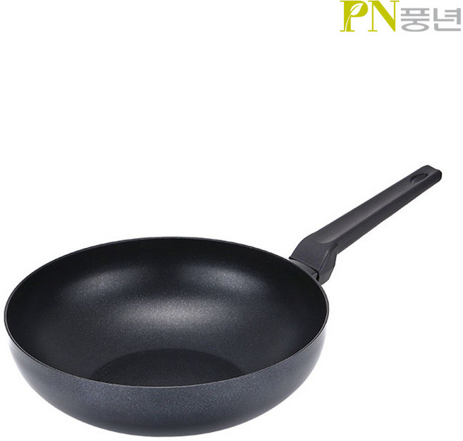 PN풍년 샤르텐 아망떼 IH 24후라이팬/28후라이팬/30후라이팬/28웍/30웍/24사각팬(인덕션사용), 1개, SAWP-30(IH)_30웍