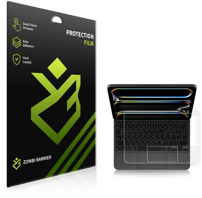 아이패드 프로 7세대 11인치 M4 매직키보드 보호필름, 단품, 1개