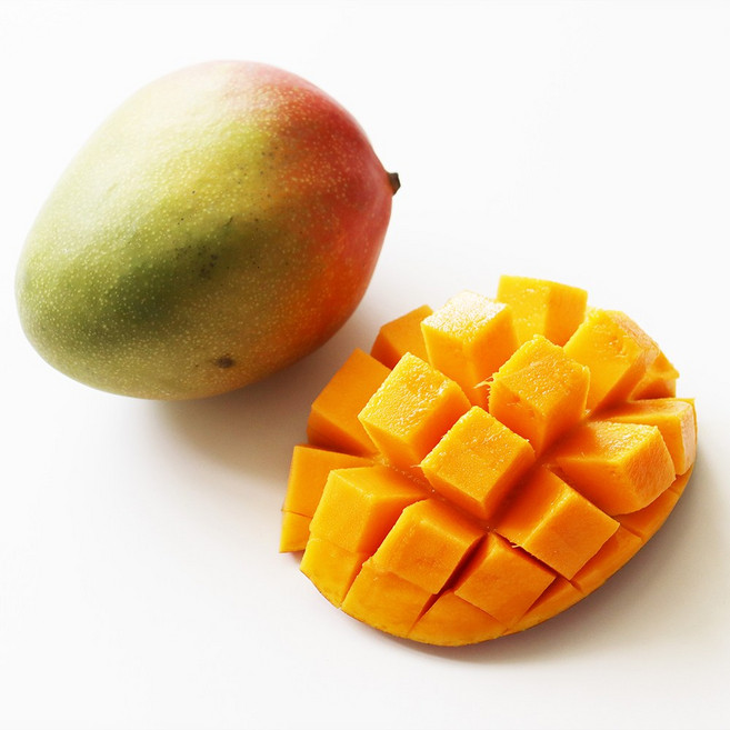 [초특가]17brix 이상 초고당도 프리미엄 산지직송 애플망고, 1박스, 1kg(2개입/box)