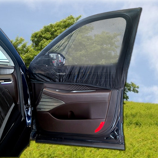 팰리세이드 차박 모기장 방충망 창문 썬루프 트렁크 햇빛가리개 차크닉 캠핑 펠리세이드 00362, B3 앞창문 좌/우 2개 (앞뒤공용)