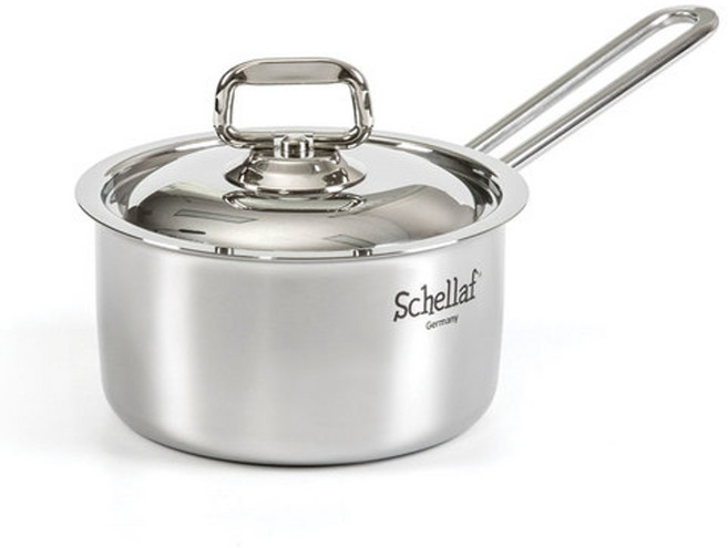 쉐라프 스텐 프리미오3 통3중 이유식냄비 (뚜껑포함) 14cm편수