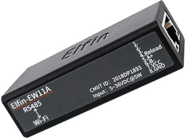 Elfin-EW11A-0/ EW11A 넓은 전압 무선 네트워킹 장치 Modbus TPC IP RJ45 RS485 - WIFI 직렬 서버 DTU, 04 EW11A Single Server